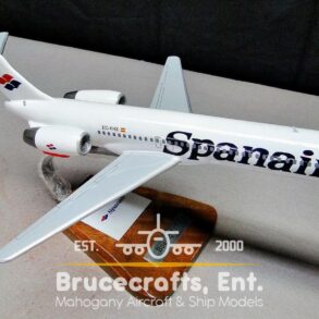 Model of B717 SPANAIR with detailed craftsmanship.